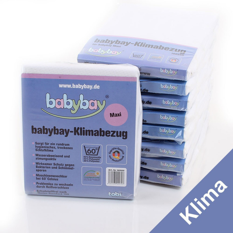 Babybay leped Maxi-Trend-Boxspring - 89x51 extra climate huzattal