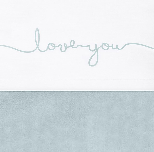 Jollein dszleped blcsbe
 - 75x100cm Love you grey