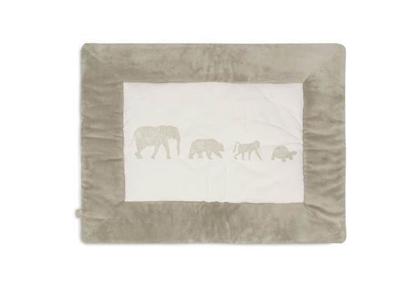 Jollein jrka matrac/jtszsznyeg
 - 75x95 cm Animals Olive Green