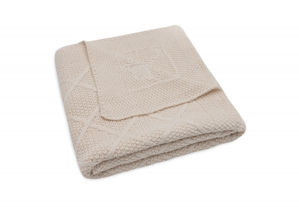 Jollein takar
 - 75x100 cm Check Knit Oatmeal