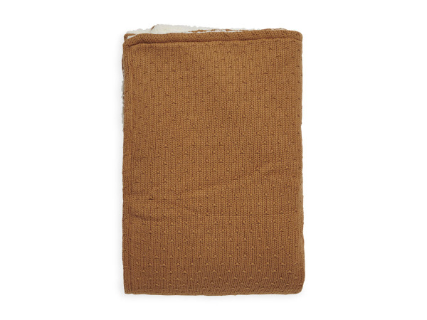 Jollein takar
 - 100x150 cm Bliss Knit Teddy Caramel