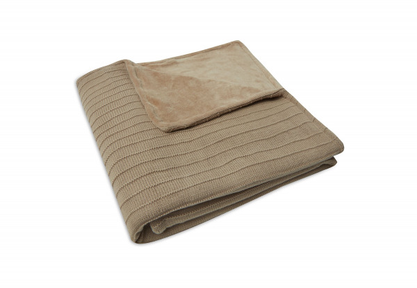 Jollein takar
 - 100x150 cm Pure Knit Biscuit/Velvet