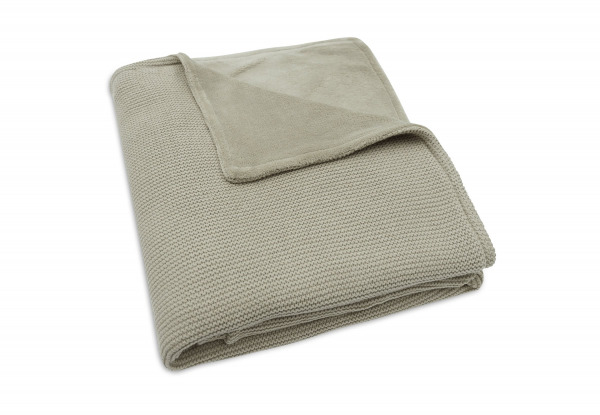 Jollein takar
 - 100x150 cm Basic Knit Olive Green/Fleece