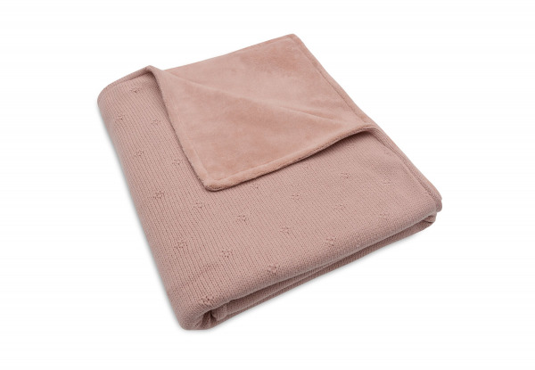 Jollein takar
 - 100x150 cm Cosy Knit Wild Rose/Velvet