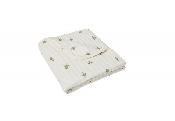 Jollein takar
 - 75x100 cm muslin Cradle Rosehip