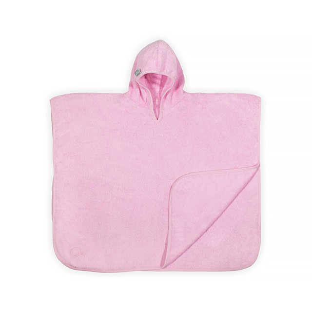 Jollein kapucnis ponch 60x - 70cm light pink