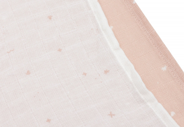 Jollein textilpelenka
 - 70x70 cm Twinkling Wild Rose