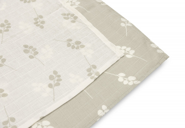 Jollein textilpelenka
 - 115x115 cm Twig Olive Green