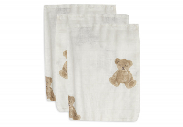 Jollein mosdkeszty muslin
 - Teddy Bear