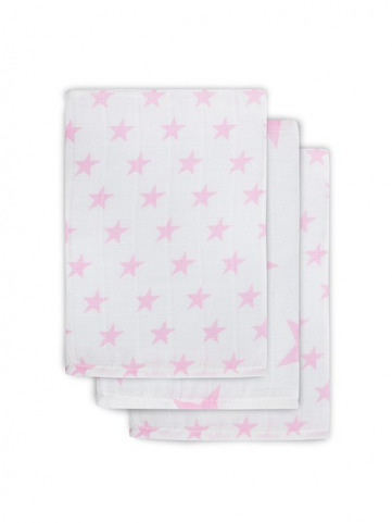 Jollein mosdkeszty hidrofil - Little Star pink