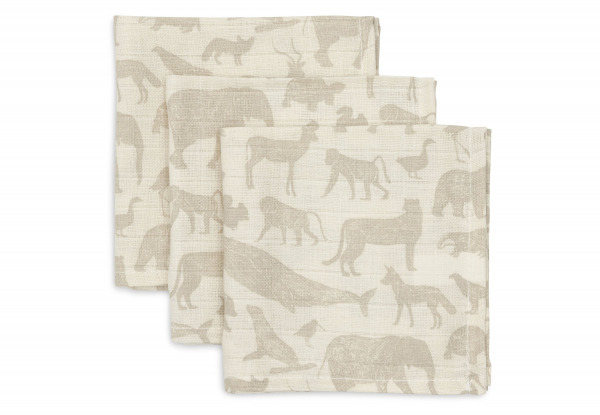 Jollein arctrl muslin
 - Animals Nougat