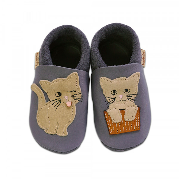 baobaby Classic puhatalp babacip - Cats kiss grey